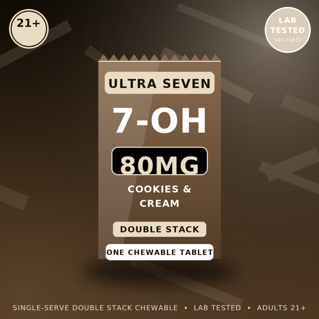 80mg Double Stacks Cookies & Cream — buy online at Ultra Seven